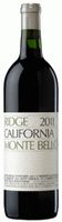 2011 Monte Bello, Ridge Vineyards, Santa Cruz Mountains