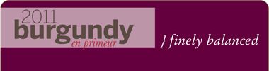 Burgundy 2011 - Finely Balanced