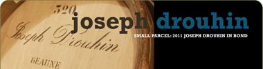 Small Parcel: 2011 Joseph Drouhin In Bond