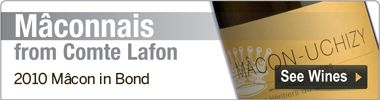 2010 Maconnais from Héritiers Comte Lafon
